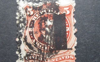 Argentiina 5 senttiä.1877