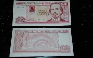 Kuuba Cuba 100 Pesos 2017 Carlos Manuel De Céspedes P129 XF