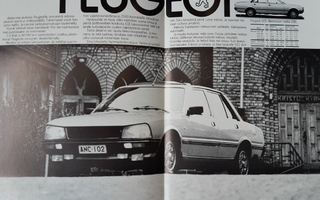 Peugeot 505 SRD Turbo Diesel -esite, 1981
