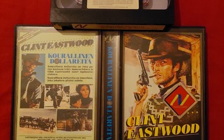 Kourallinen dollareita Clint Eastwood Vhs fix