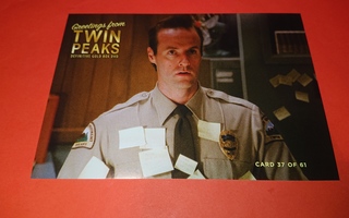 Twin Peaks keräilykortti numero 37