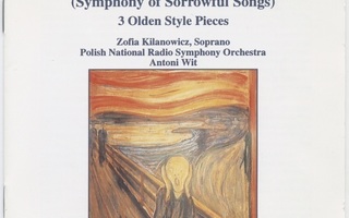 GÓRECKI: 3. Sinfonia ym. – Naxos CD 1994
