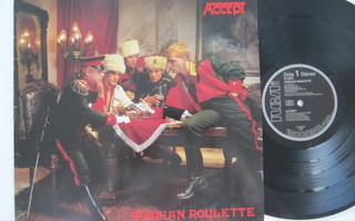 Accept Russian Roulette LP VG+ kunto