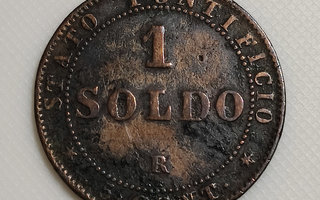 Vatikaani 1 Soldo  5 Centisimi 1867, Pius IX