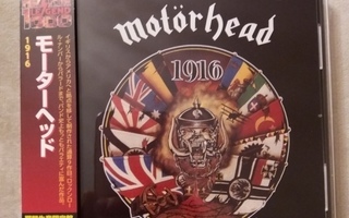 Motörhead 1916 CD (japani painos)