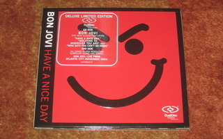 BON JOVI - HAVE A NICE DAY - CD+DVD deluxe limited edition