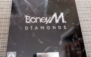 BONEY M: Diamonds BOX - Vinyyli / 3CD / DVD / T-Paita
