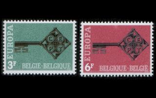 Belgia 1511-2 ** Europa (1968)