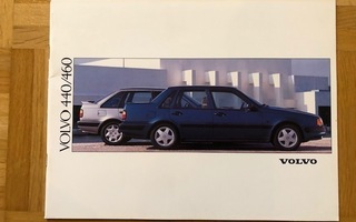 Esite Volvo 440 ja 460 1992