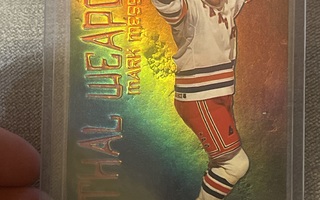 Mark Messier 1996-97 Lethal Weapon paraller metal