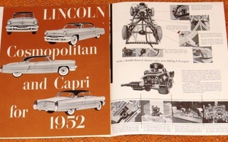 1952 Lincoln esite - ISO - Cosmopolitan Capri