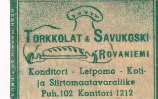 Rovaniemi. Torkkolat & Savukoski     b413