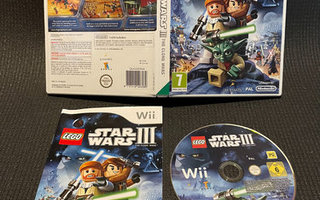 Lego Star Wars III The Clone Wars Wii - CiB