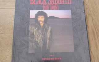 Black Sabbath feat Tony Iommi Seventh star lp Venezuela 1986