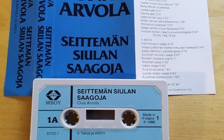 Oiva Arvola: Seittemän Siulan Saagoja, äänikasetti