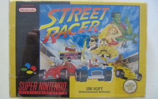 SNES-peli Street Racer PAL