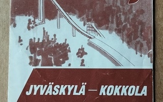 Pohjolan Liikenne Jyväskylä - Kokkola 1991 aikataulu