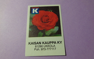 TT-etiketti K Kaisan Kauppa Ky, Ukkola