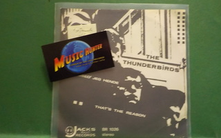 THE THUNDERBIRDS - SÅ KYSSED´ JEG HENDE M-/EX+ 7"