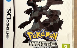 POKEMON : White version - Nintendo DS, käytetty