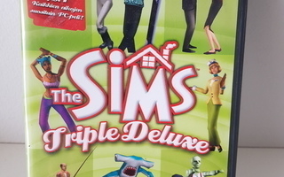 The Sims Triple Deluxe   - PC CD-ROM peli