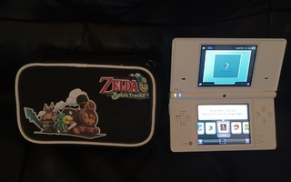 Nintendo DSi (sis. 17 peliä) + Zelda suojakotelo