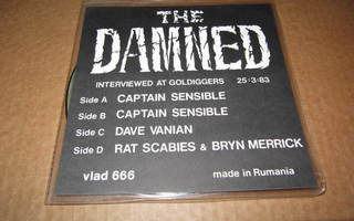 The Damned  2x7" Interviewed PICTURE DISC v.1986 RARE!