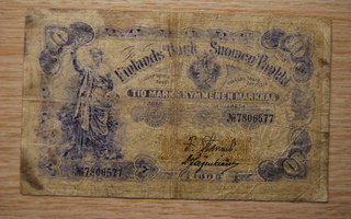 10 markkaa kullassa 1898