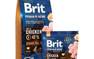 Brit Premium by Nature Senior S+M Apple Chicken 