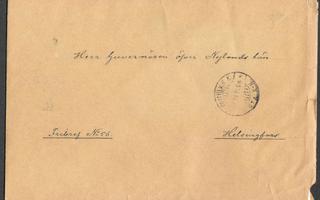 Vapaakirje 1911 - Ekenäs tullikamarin sinetti