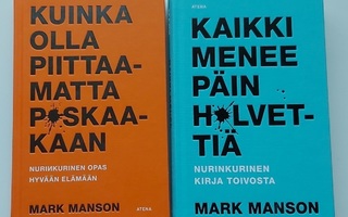 Mark Manson 2 kirjaa settinä