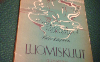 Viljo Kajava: Luomiskuut (Runoja, 1.p.1939) Sis.postikulut