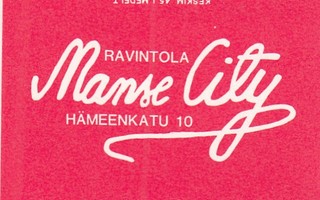Tampere. Ravintola Manse City b373