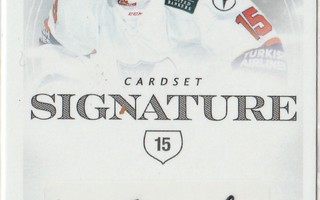 Anton Lundell hifk Cardset Signature 2019-20