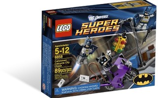 LEGO # SUPER HEROES # 6858 : Catwoman Catcycle City Chase
