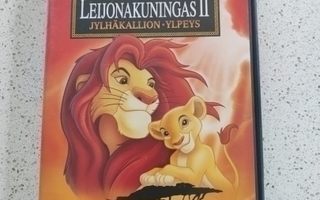 Leijonakuningas 2 jylhäkallion ylpeys DVD ensijulkaisu
