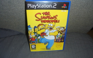 PS2 peli The Simpsons videopeli