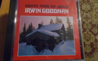 CD IRWIN GOODMAN ** KOHTA TAAS ON JOULU **