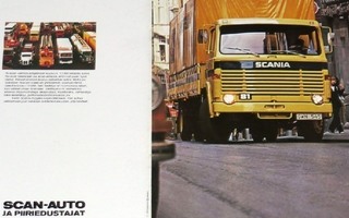 1975 Scania LB 81 esite - suom - 16 siv - KUIN UUSI