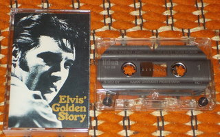 C-kasetti - ELVIS - Elvis' Golden Story  1987 rockabilly EX+