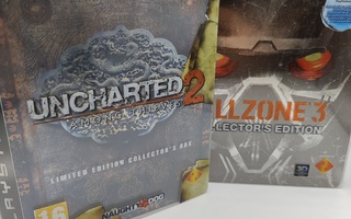 Killzone 3 ja Uncharted 2 [Steelbook] - Ps3