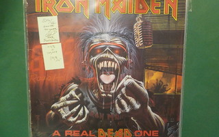 IRON MAIDEN - A REAL DEAD ONE - EX+/VG- 2LP RARE
