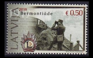 Latvia 1089 ** Voitto Bermondt-armeijasta 100v (2019)