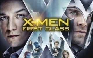 X-MEN FIRST CLASS BLU-RAY + DVD
