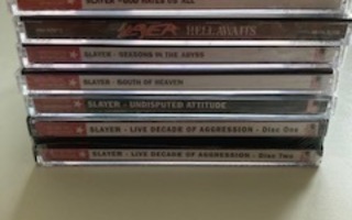 Slayer cd:t 9 kpl