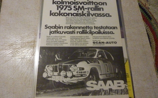 Saab 96 rallimainos -75