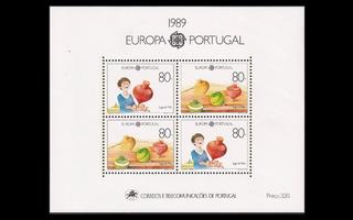 Portugali 1785-6BL64 ** Europa lasten leikit (1989)