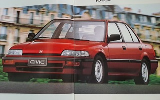 Honda Civic sedan -esite, 1987