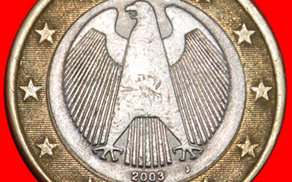 * FALLINEN TYYPPI 2002-2006: SAKSA ~ 1 EURO 2003J HAMPURI!