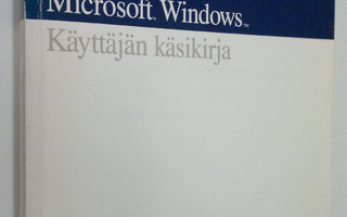 Microsoft windows käyttäjän käsikirja graafiselle Windows...
